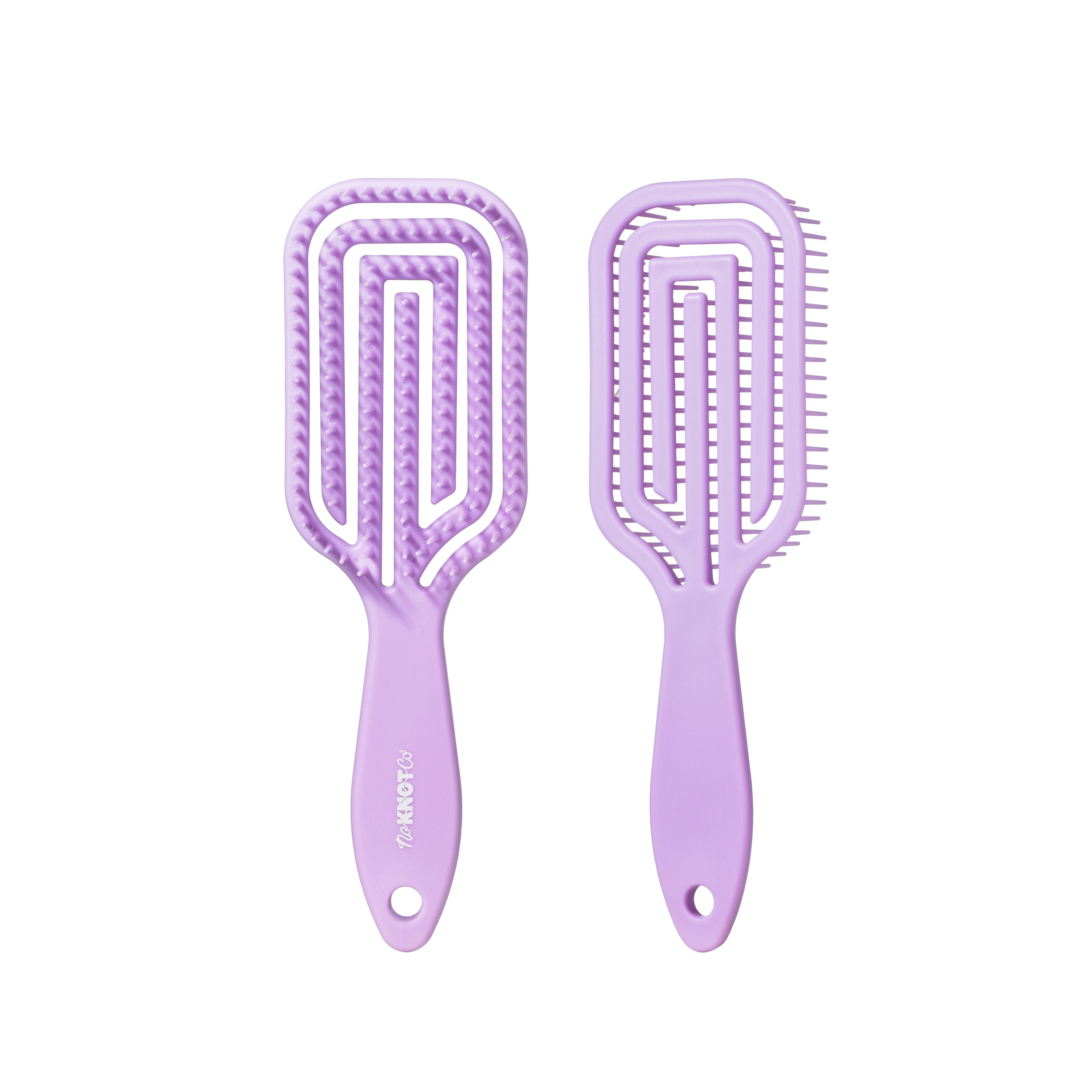 Paddle Detangler (Lilac) – NoKnotCo